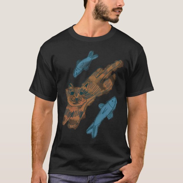 Camiseta Peixe Olho-de-opala de Natal (Frente)