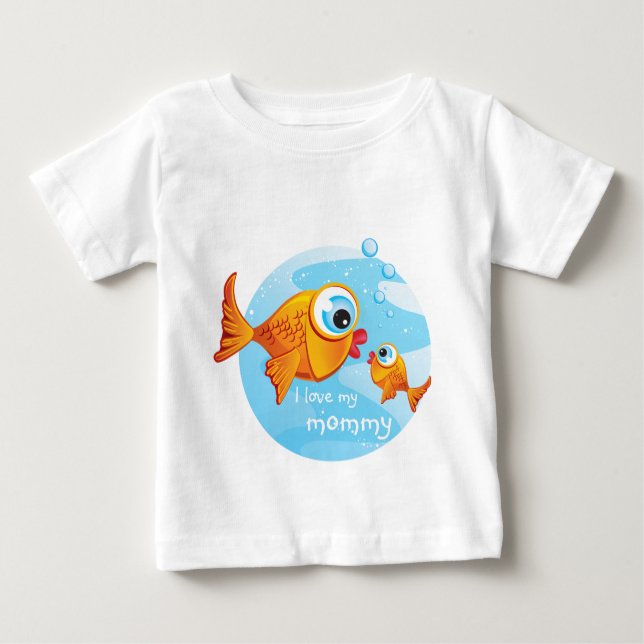 Camiseta PEIXE - Oliva e picada: (Frente)