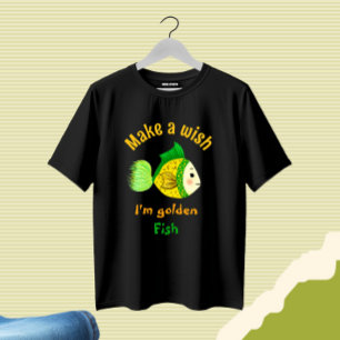 Camiseta peixe ouro