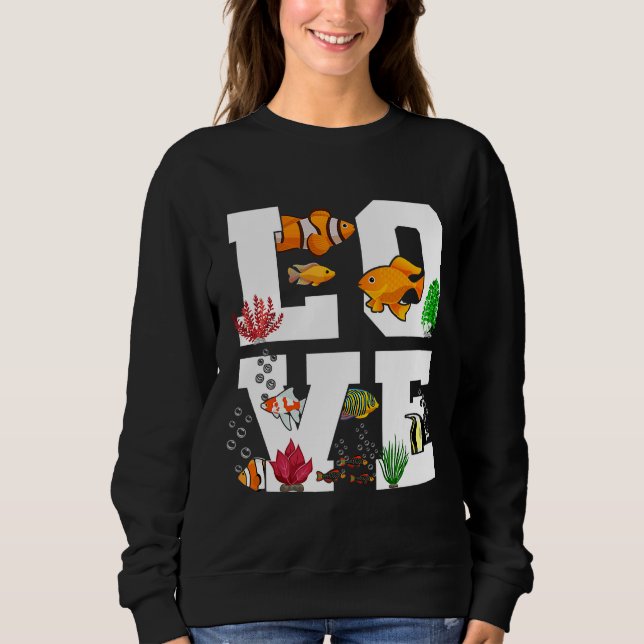 Camiseta Peixe-Palhaço Ama Tanque De Peixe (Frente)