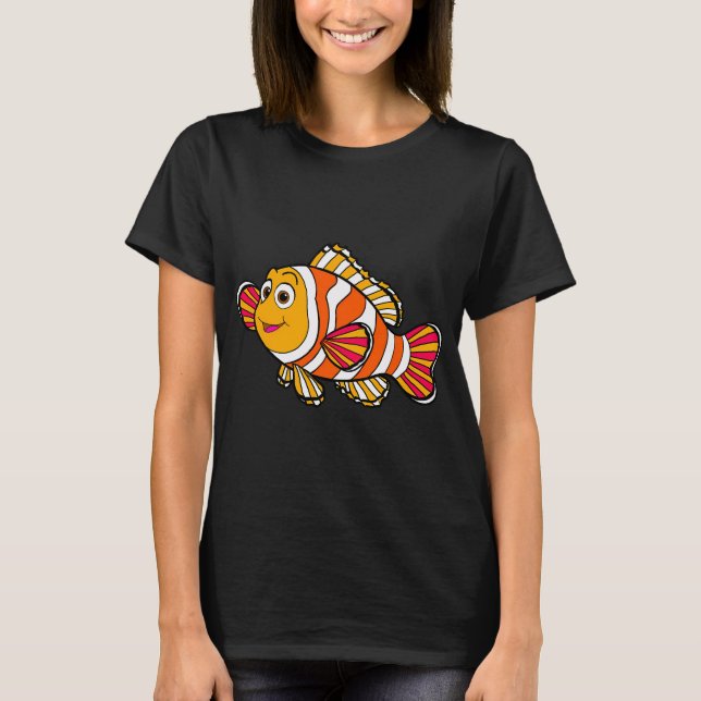 Camiseta Peixe-Palhaço Diversão (Frente)
