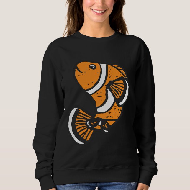 Camiseta Peixe-Palhaço Divertido (Frente)