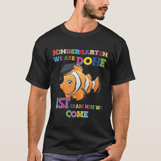 Camiseta Peixe-Palhaço Inscrito na Escola (Frente)