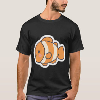 Camiseta Peixe Palhaço Kawaii