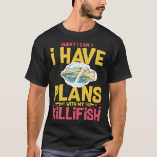 Camiseta Peixe-Palhaço Killifish Aquário Alimento Tanque Ma