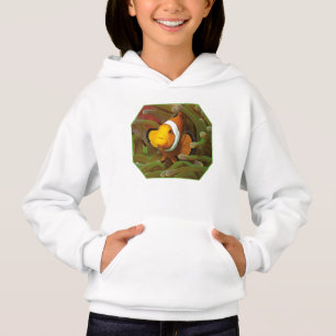 Camiseta Peixe-palheiro em anêmona verde. Design fotográfic