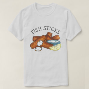 Camiseta Peixe Pão de Peixe Pescadas Pescadas Pescadas Pesc