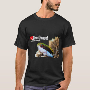 Camiseta Peixe-papagaio fofo no coral