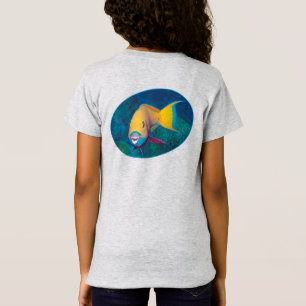 Camiseta Peixe-papagaio foto submarina - design fotográfico