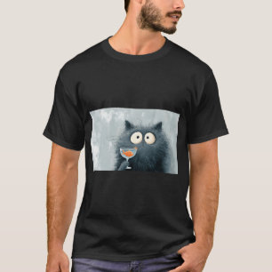 Camiseta Peixe Papagaio Kawaii Arco-íris Amigos do Oceano