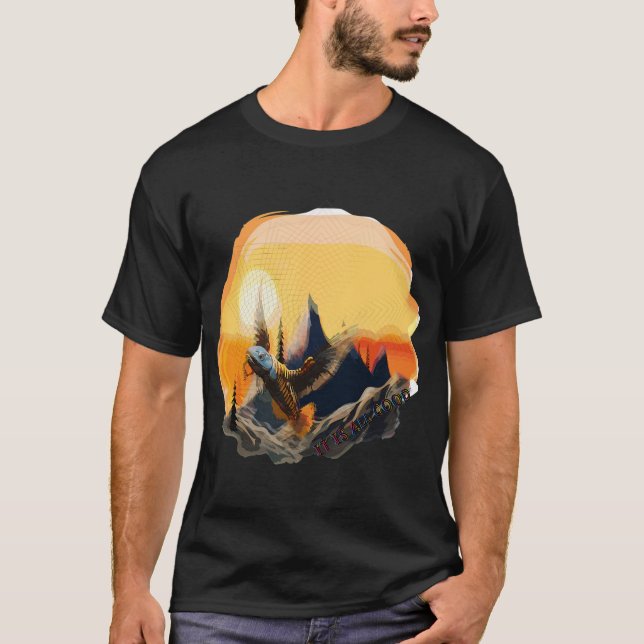 Camiseta Peixe-pássaro (Frente)