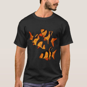 Camiseta peixe payaso loach botia tigre