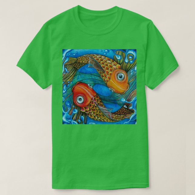 Camiseta Peixe peixes (Frente do Design)
