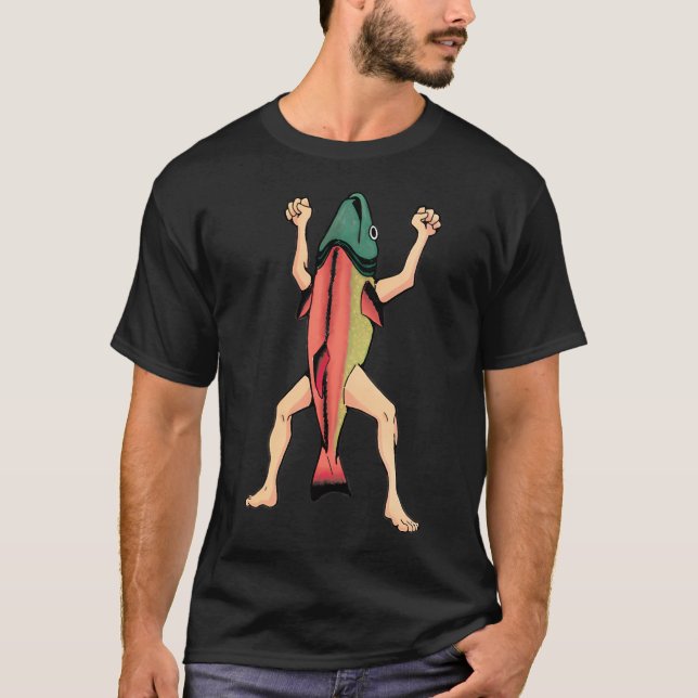 Camiseta Peixe Perna (Frente)