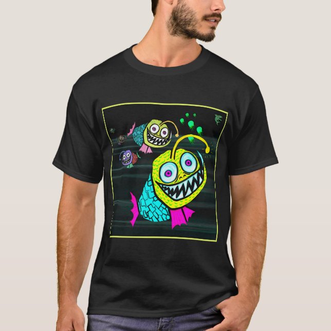 Camiseta Peixe-pescador (Frente)