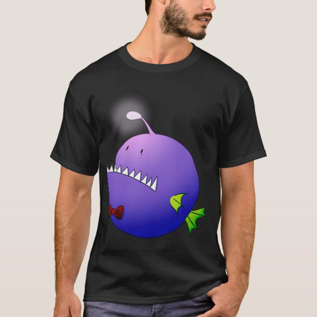 Camiseta Peixe-Pescador Nervoso (Frente)