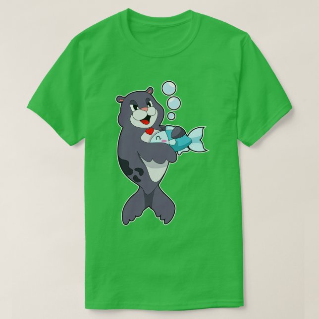 Camiseta Peixe pinguim 1 (Frente do Design)