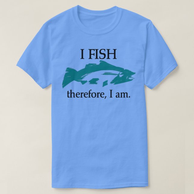 Camiseta Peixe, portanto, sou 1 (Frente do Design)