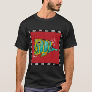 Camiseta Peixe Psicodélico