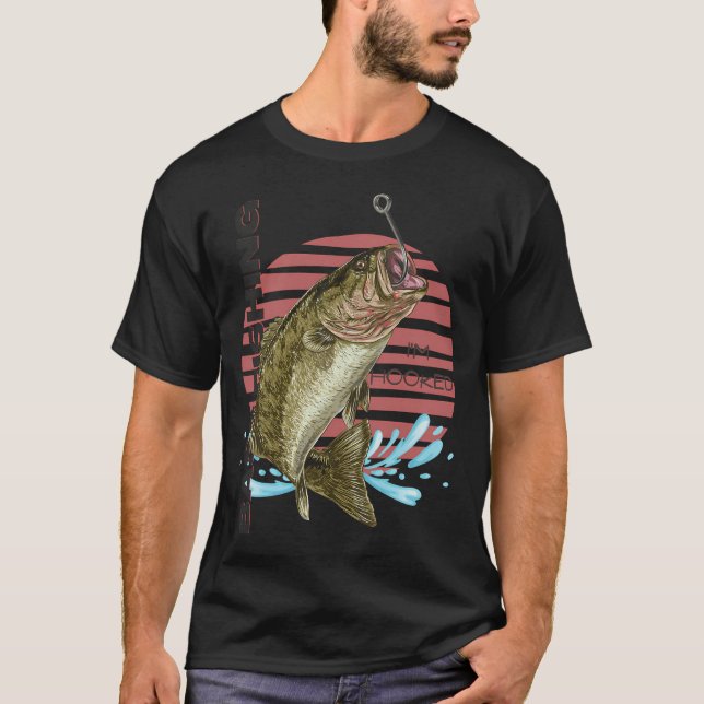 Camiseta peixe rampa floral (Frente)