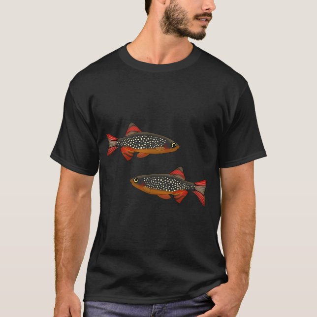 Camiseta peixe rasbora (Frente)