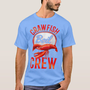 Camiseta Peixe-Rastango Ferve Tripulação Engraçada Comendo