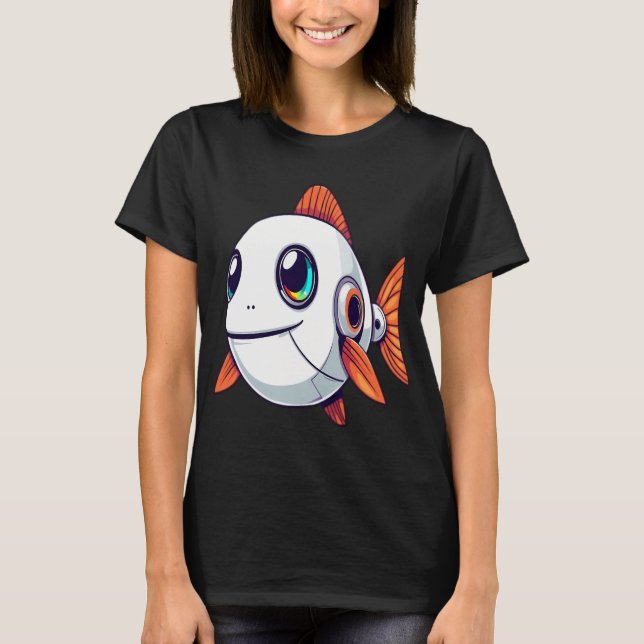 Camiseta Peixe Robô (Frente)