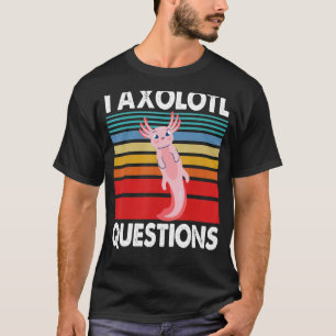 Camiseta Peixe Salamandra Pet Aquático I Axolote Perguntas