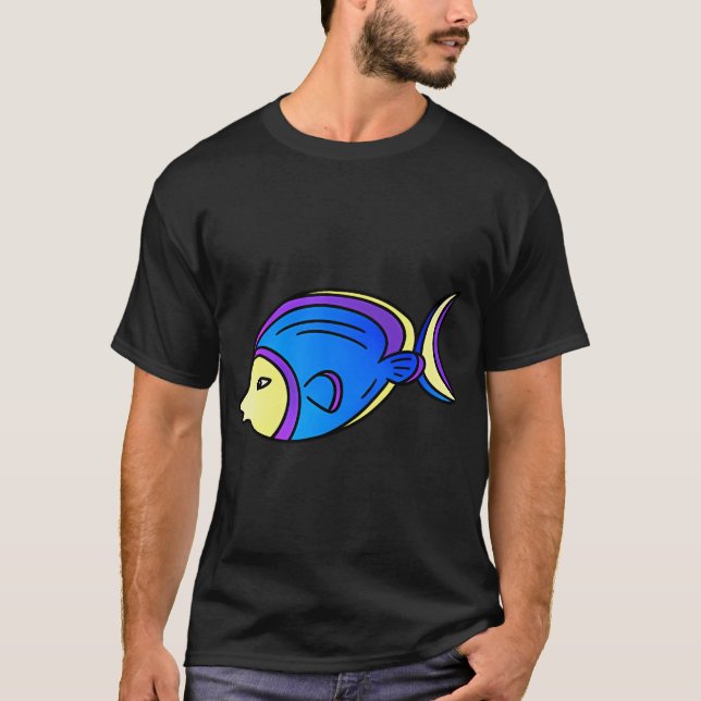 Camiseta Peixe Sendo Peixe (Frente)