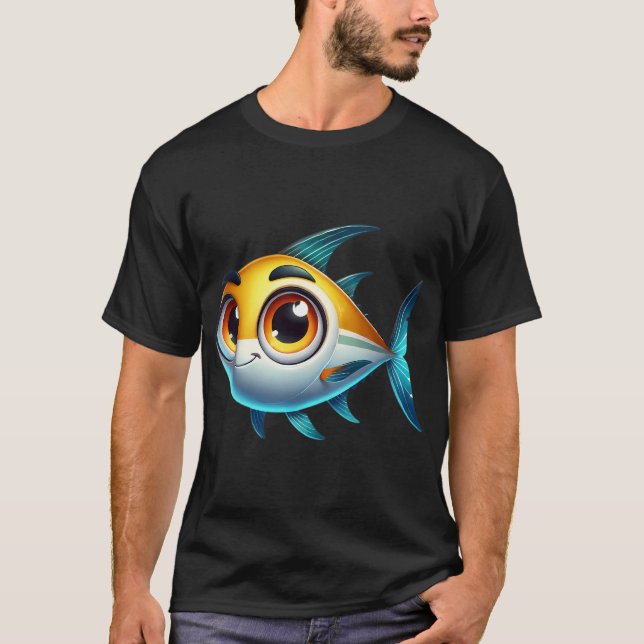 Camiseta Peixe Seriola Adorável (Frente)