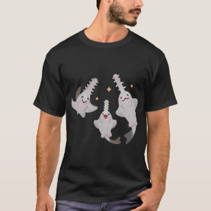 Camiseta Peixe-serra e tubarão-serra