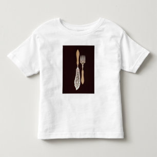 Camiseta Peixe-servidores com os punhos cinzelados do