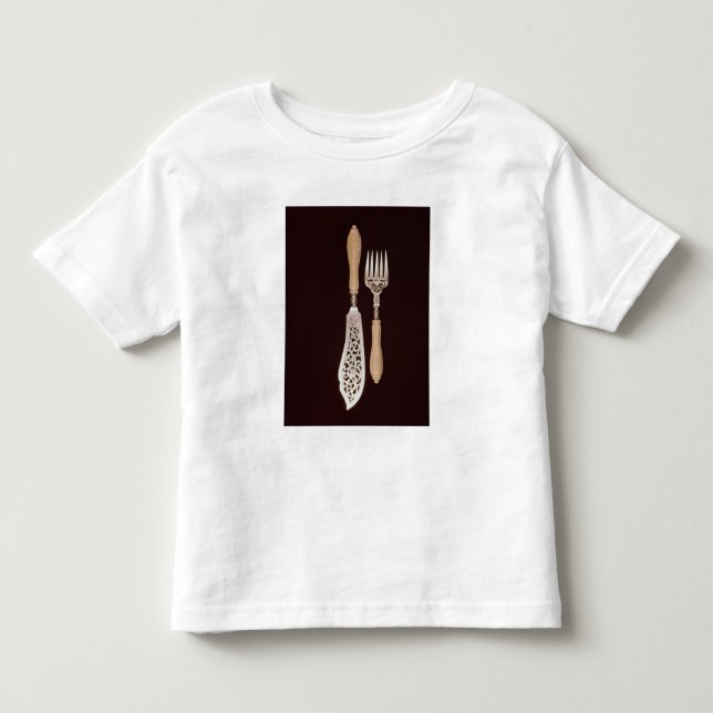 Camiseta Peixe-servidores com os punhos cinzelados do (Frente)