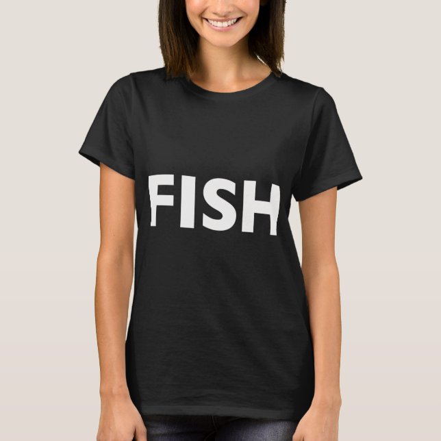 Camiseta PEIXE, simplesmente. (Frente)