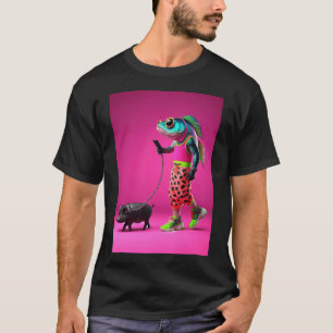 Camiseta Peixe Swag & o Agito Porkside: De Bikini Bottom