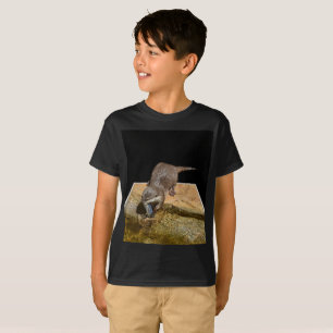 Camiseta Peixe Taspado Com Outros Alimentos