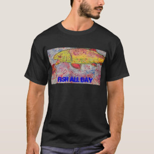 Camiseta Peixe todo o dia
