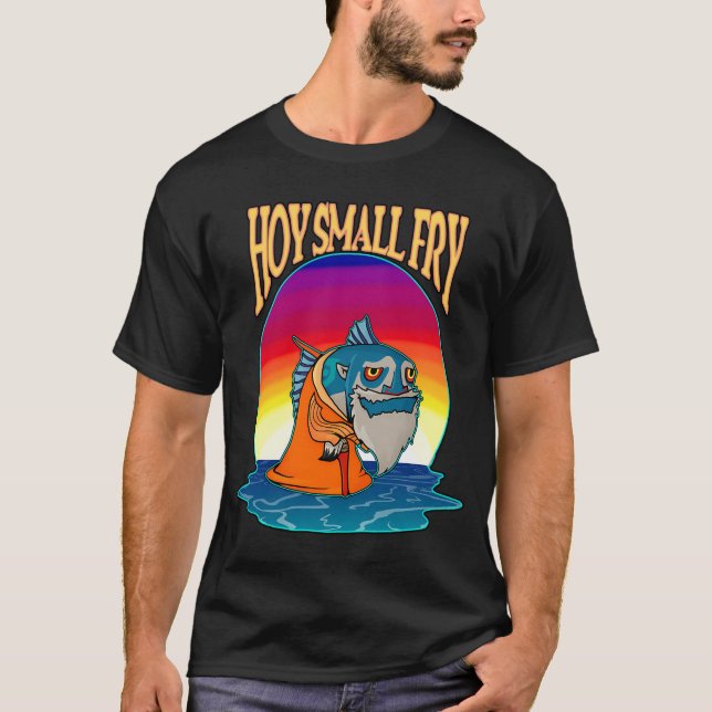 Camiseta Peixe Velho Sábio (Frente)
