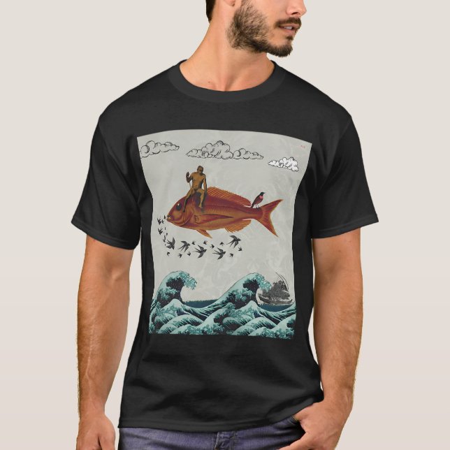 Camiseta Peixe vermelho (Frente)