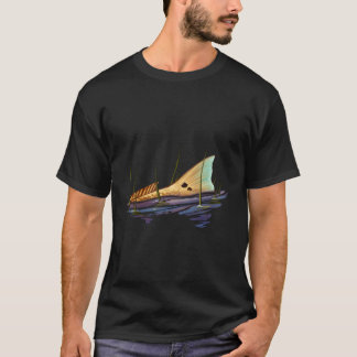 Camiseta Peixe-vermelhos à vela Peixes-vermelhos