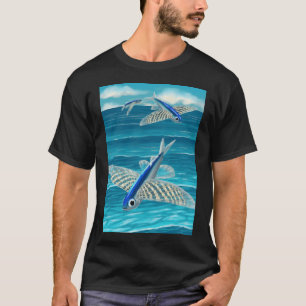 Camiseta Peixe-voador-de-asa-amarela