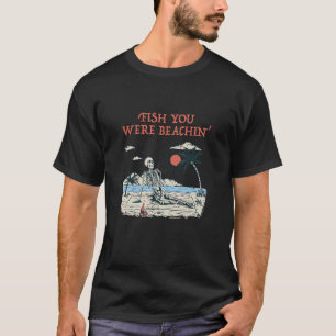 Camiseta Peixe Você Estava na Praia Verão Pesca Peixes Trop