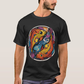 Camiseta Peixe yin yang!