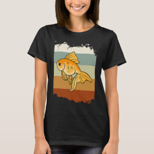 Camiseta Peixes-Ártico de Aquário de Peixes Goldfish Cute