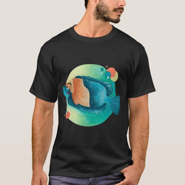 Camiseta Peixes coloridos (Frente)