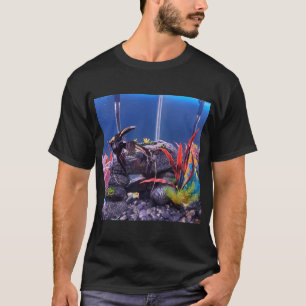 Camiseta Peixes Coloridos No Aquário