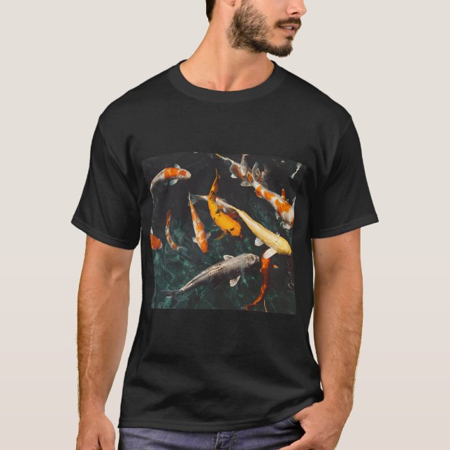 Camiseta Peixes coloridos no Mar (Frente)