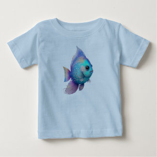 Camiseta Peixes Cores de Cristal