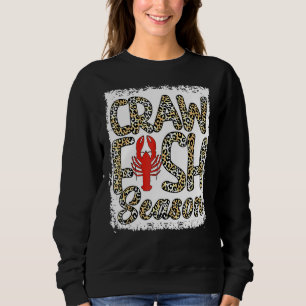 Camiseta Peixes Cruzados Branqueados Estação Leopardo Crawf