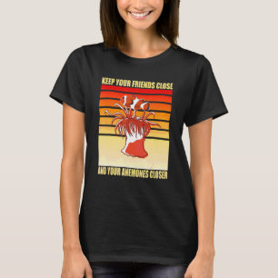 Camiseta Peixes de água salgada de aquário Anêmonas Aquário